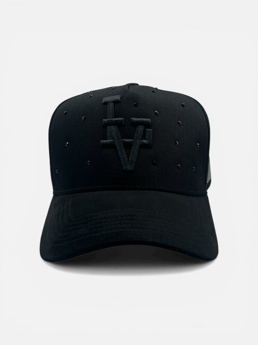 LV Rhinestones hat
